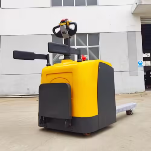 Stand on Electric Pallet Truck material handling equipment