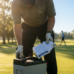 compact and efficient ride electric golf cart