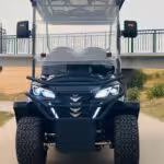 electric golf cart accessibility planning for guest boarding routes