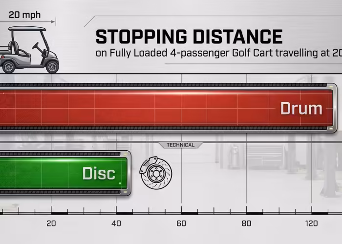 electric golf cart breakdown response stop and safety check