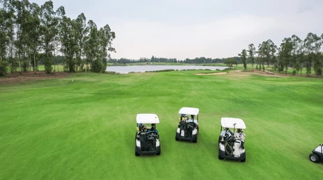 golf course electric golf cart