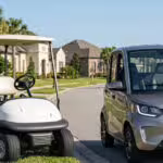 neighborhood-electric-vehicle-vs-golf-cart-comparison electric golf cart